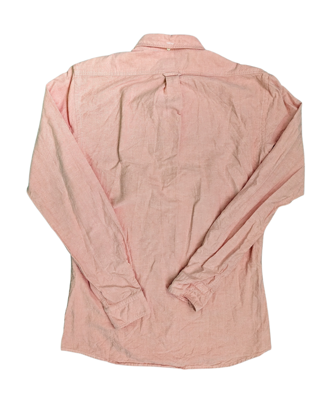 Vintage Pastel Pink Long Sleeve Shirt - Back View