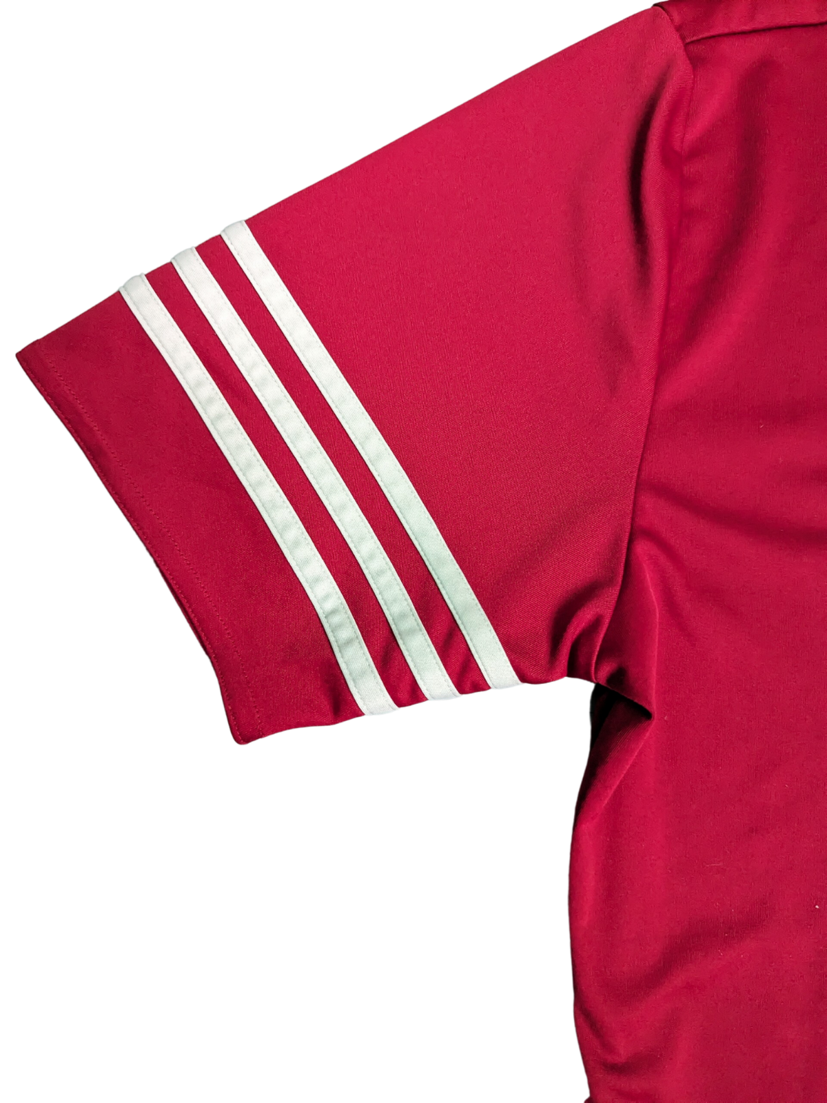 Red Short Sleeve Adidas Sport Jersey - Sleeve