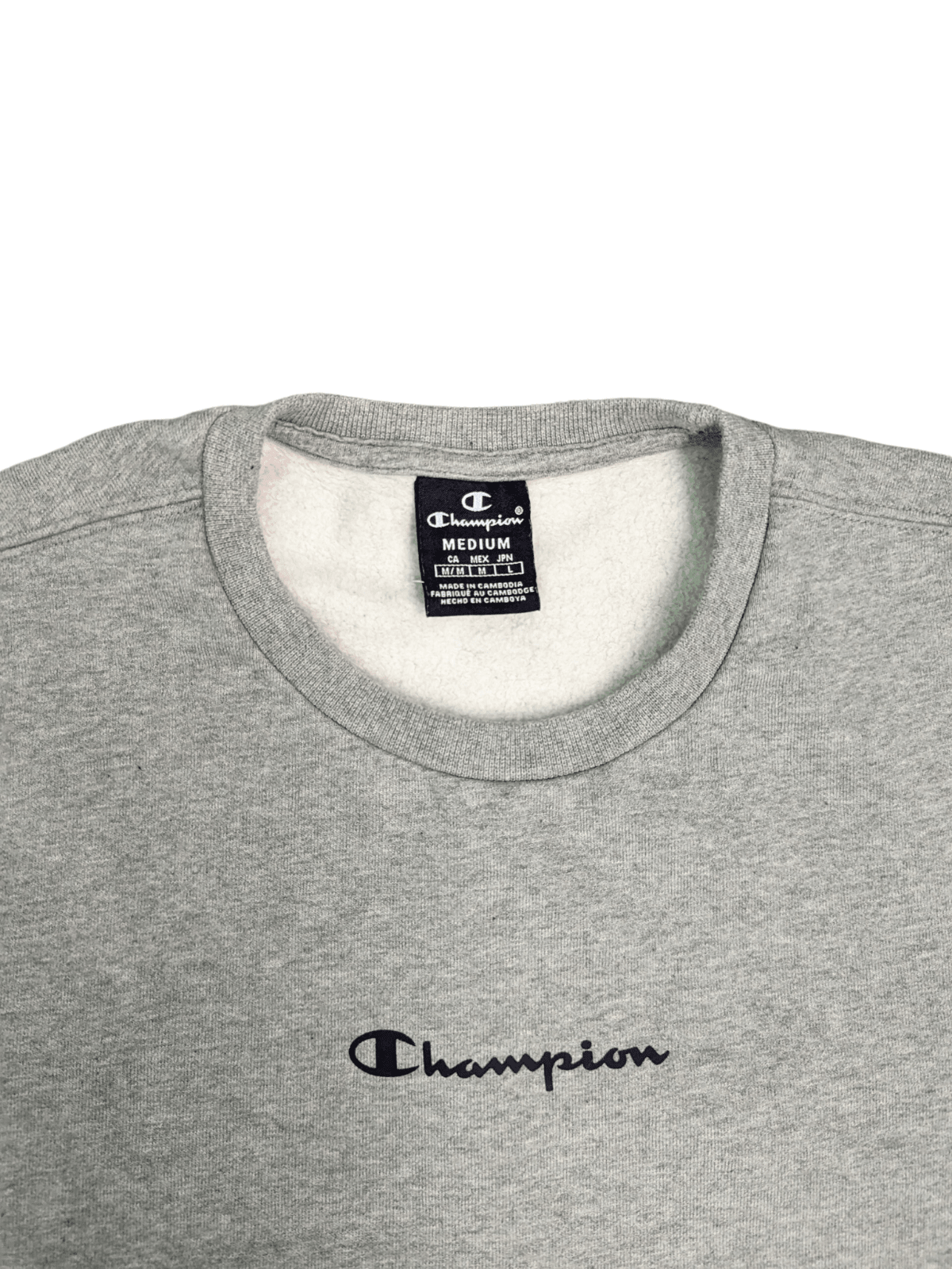 Vintage Grey Champion Sweatshirt - Crewneck