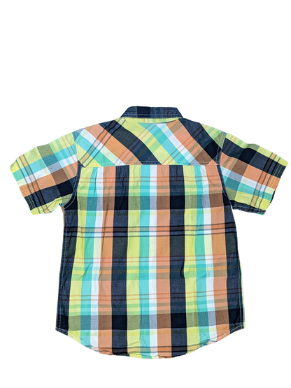 Vintage Short Sleeve S.Oliver Shirt For Kids - Back View