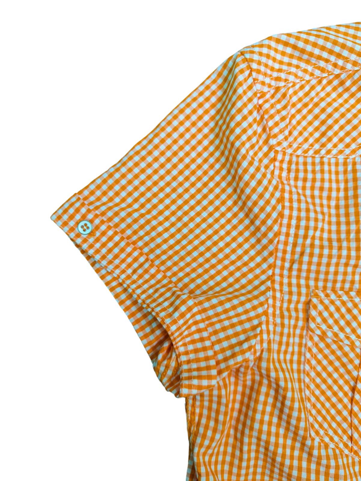 Vintage Short Sleeve Reserved Shirt - Sleeve View