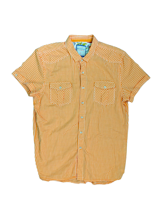 Vintage Short Sleeve Reserved Shirt - Front View