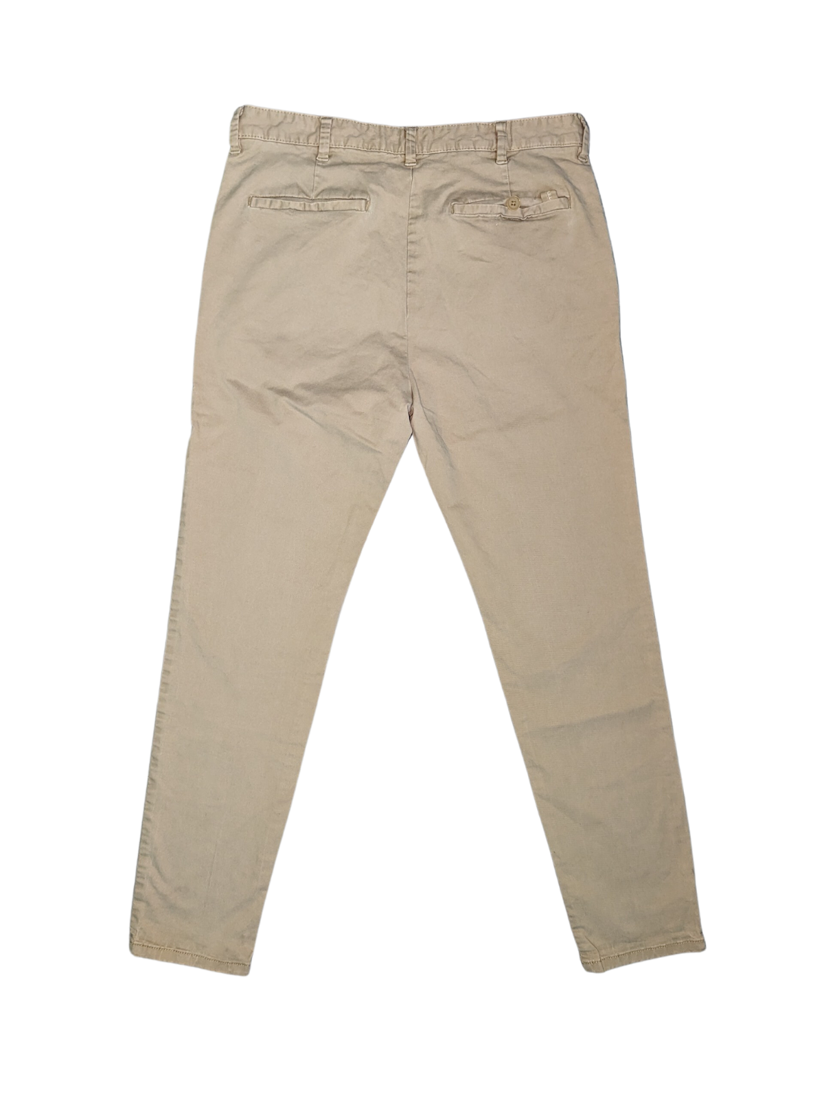 Vintage Light Beige Pull & Bear Pants - Back View