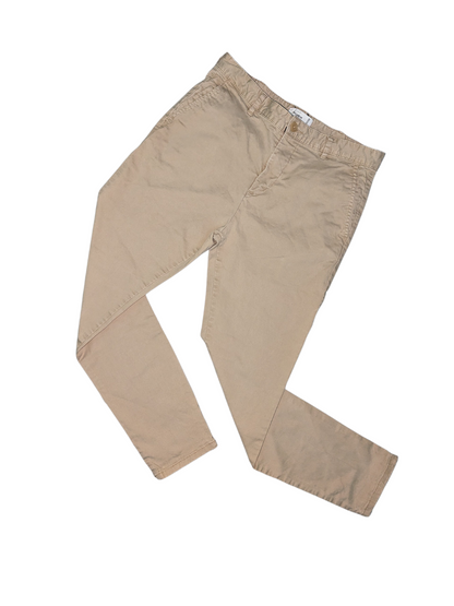 Vintage Light Beige Pull & Bear Pants - Front View 2