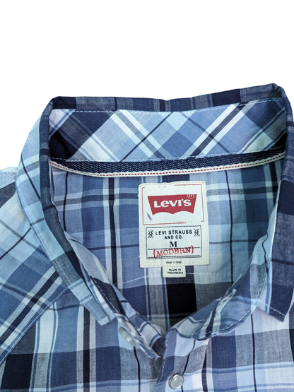 Vintage Relaxed Fit Levi's Short Sleeve Shirt - Collar