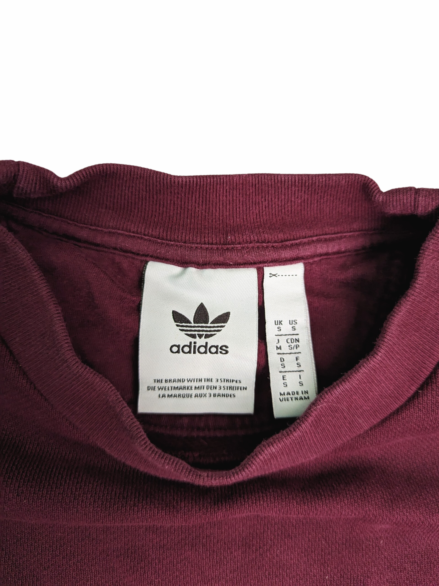 Vintage Adidas Sweatshirt Small - Neck