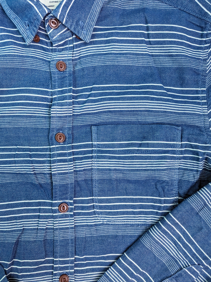 Vintage Blue Jack & Jones Long Sleeve Shirt - Pocket