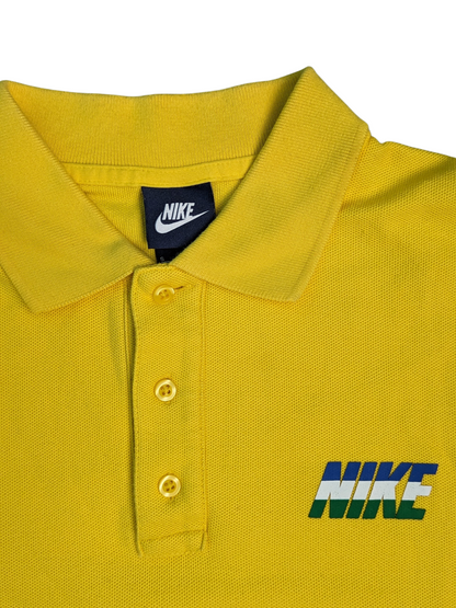 Vintage Nike Short Sleeve Polo Shirt - Collar