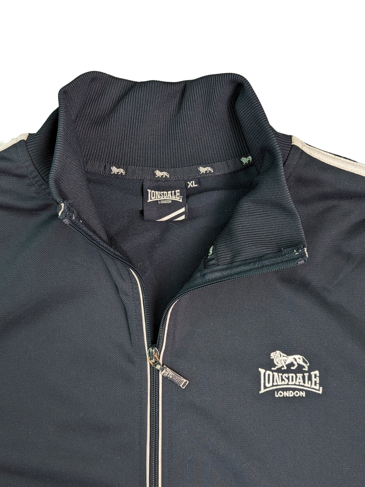 Vintage Lonsdale Track Jacket XLarge - Zip Down