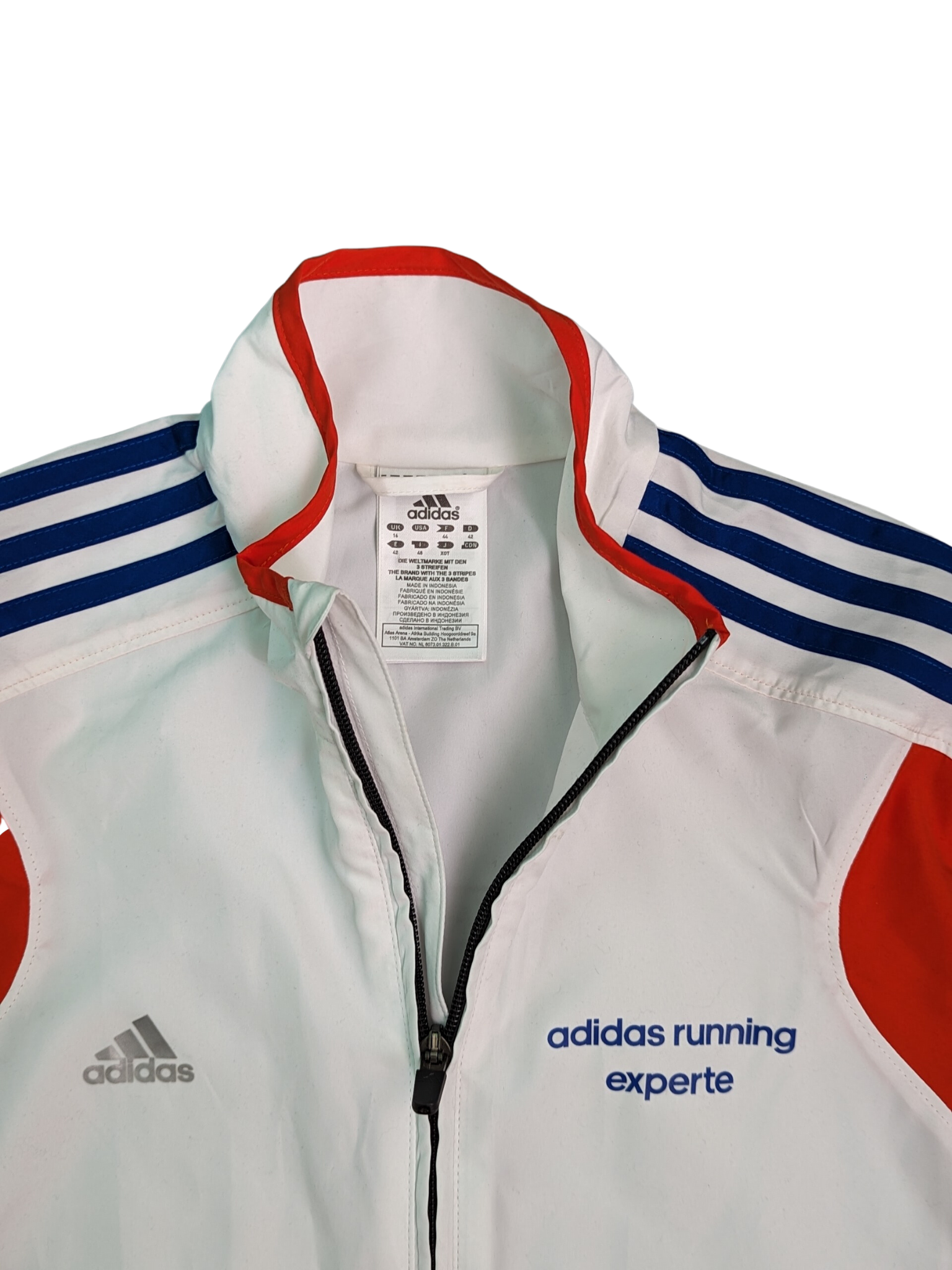 Vintage Long Sleeve Adidas Running Jacket - Label