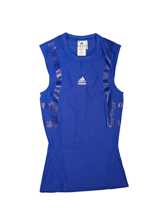 Adidas Athletic Techfit Powerweb Compression Tank - Front View