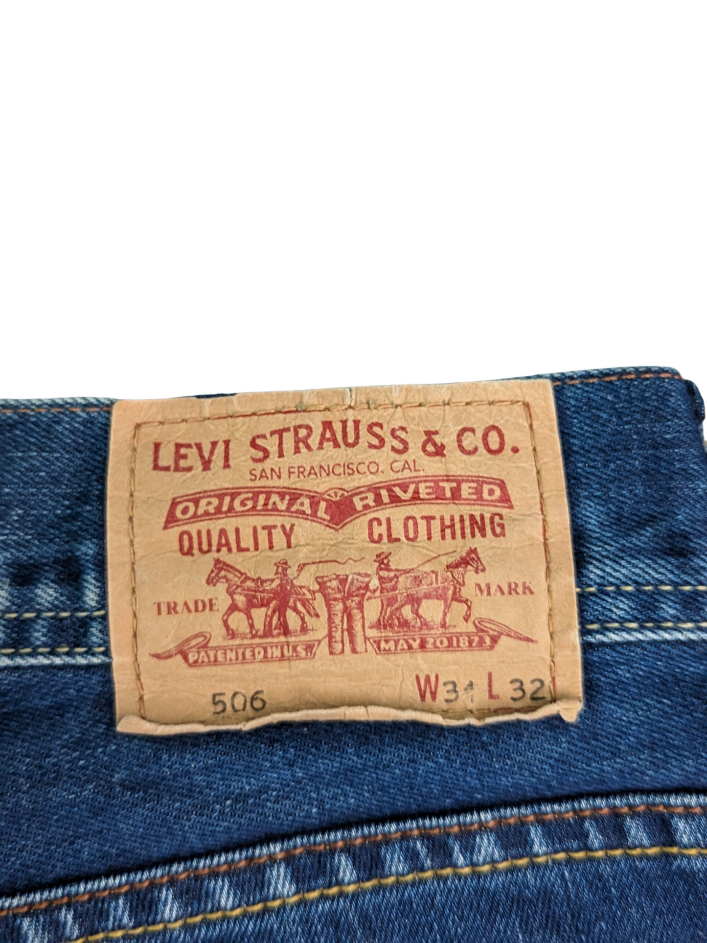 Vintage Levi's 506 Jeans - Closer Look Label