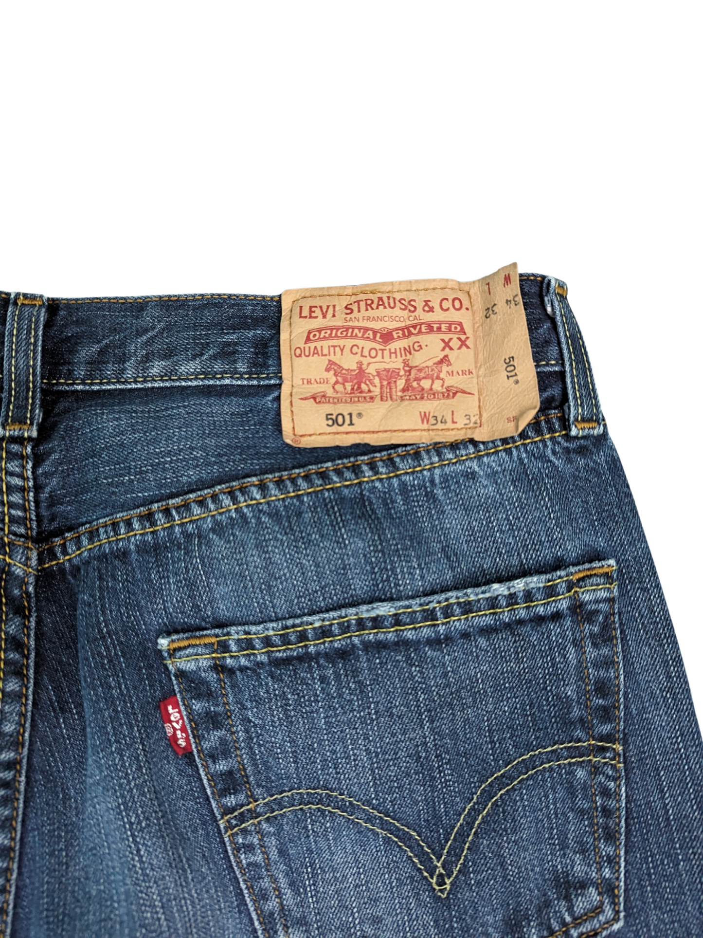 Vintage Levi's 501 Jeans - Size Tag