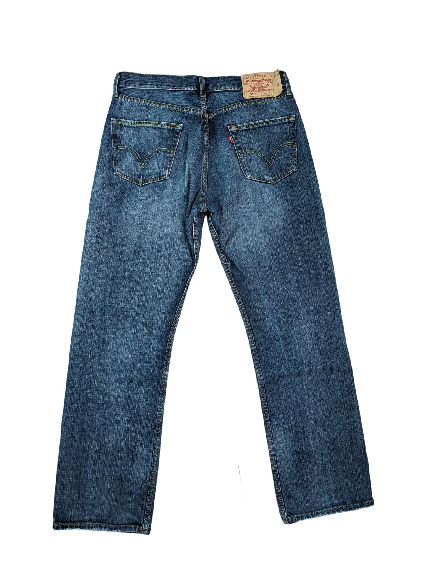 Vintage Levi's 501 Jeans - Back View