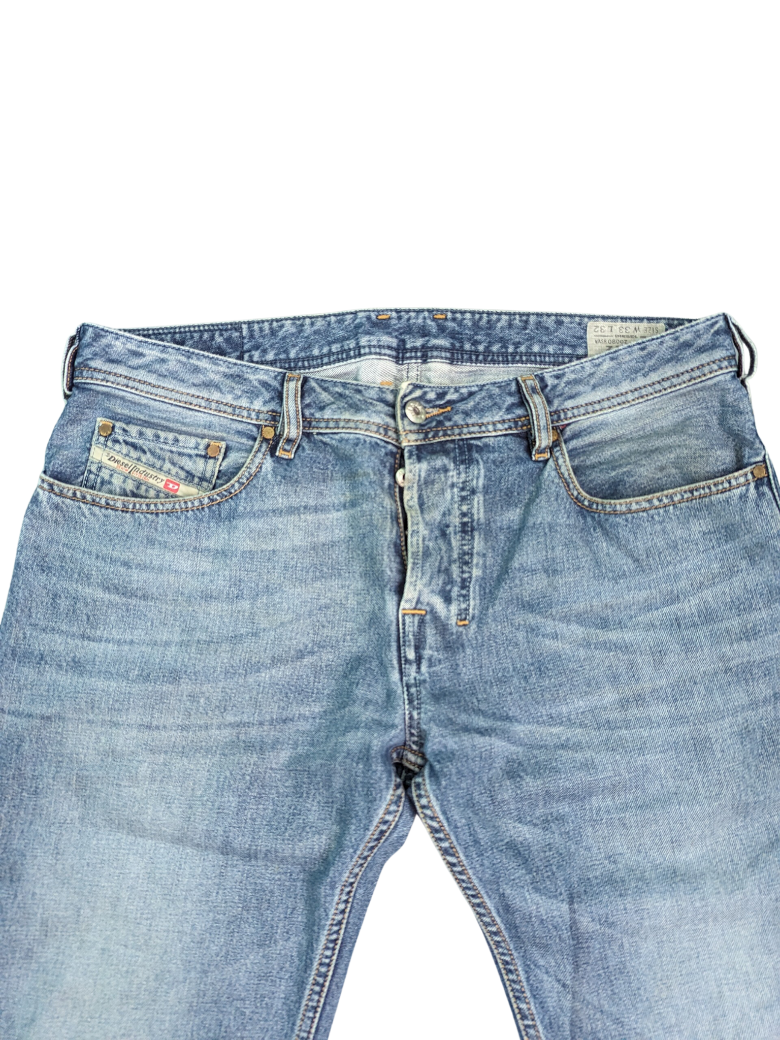 Vintage Diesel Jeans - Front View Zipper