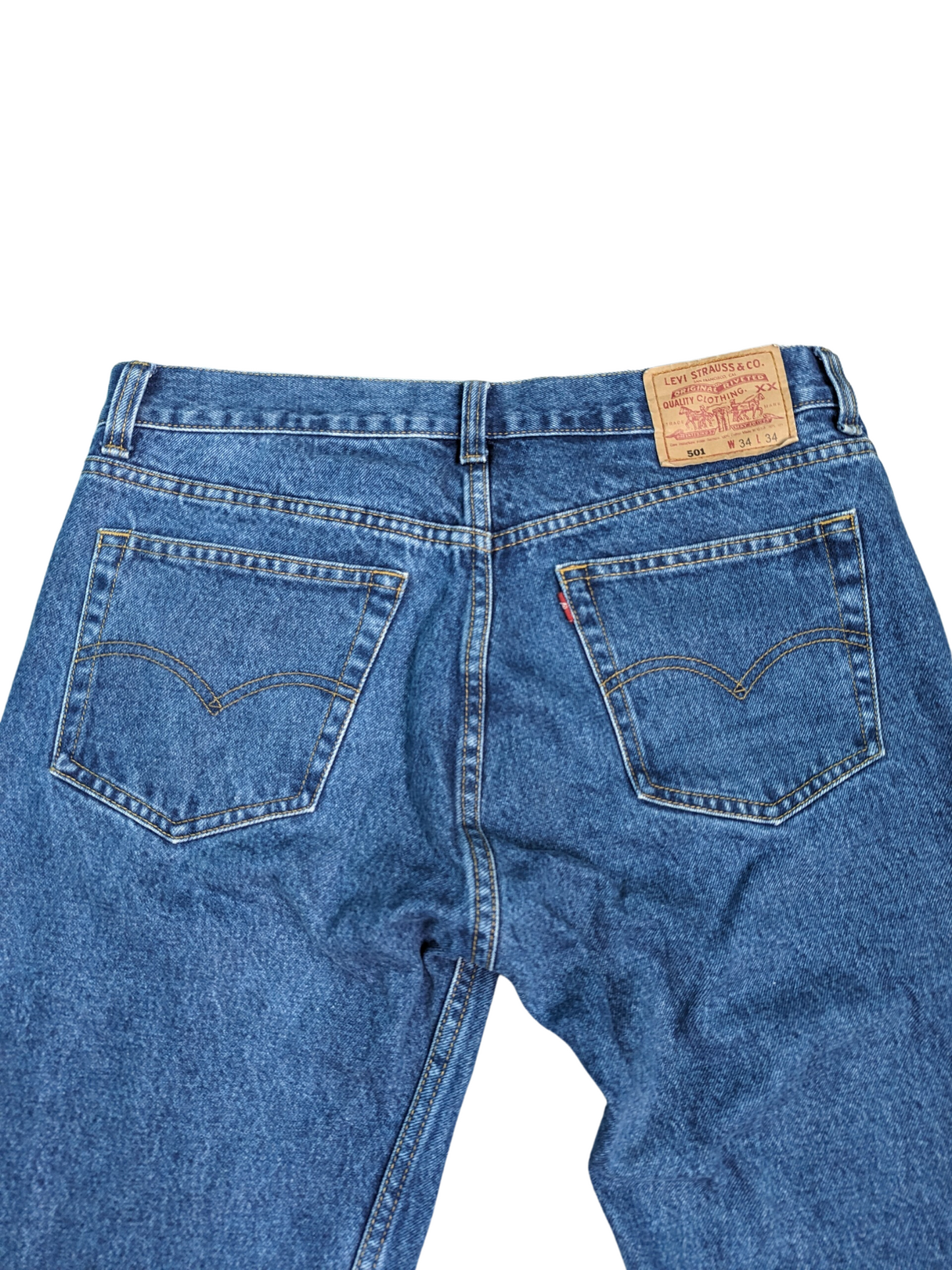 Vintage Levi's 501 Jeans - Back VIew 2