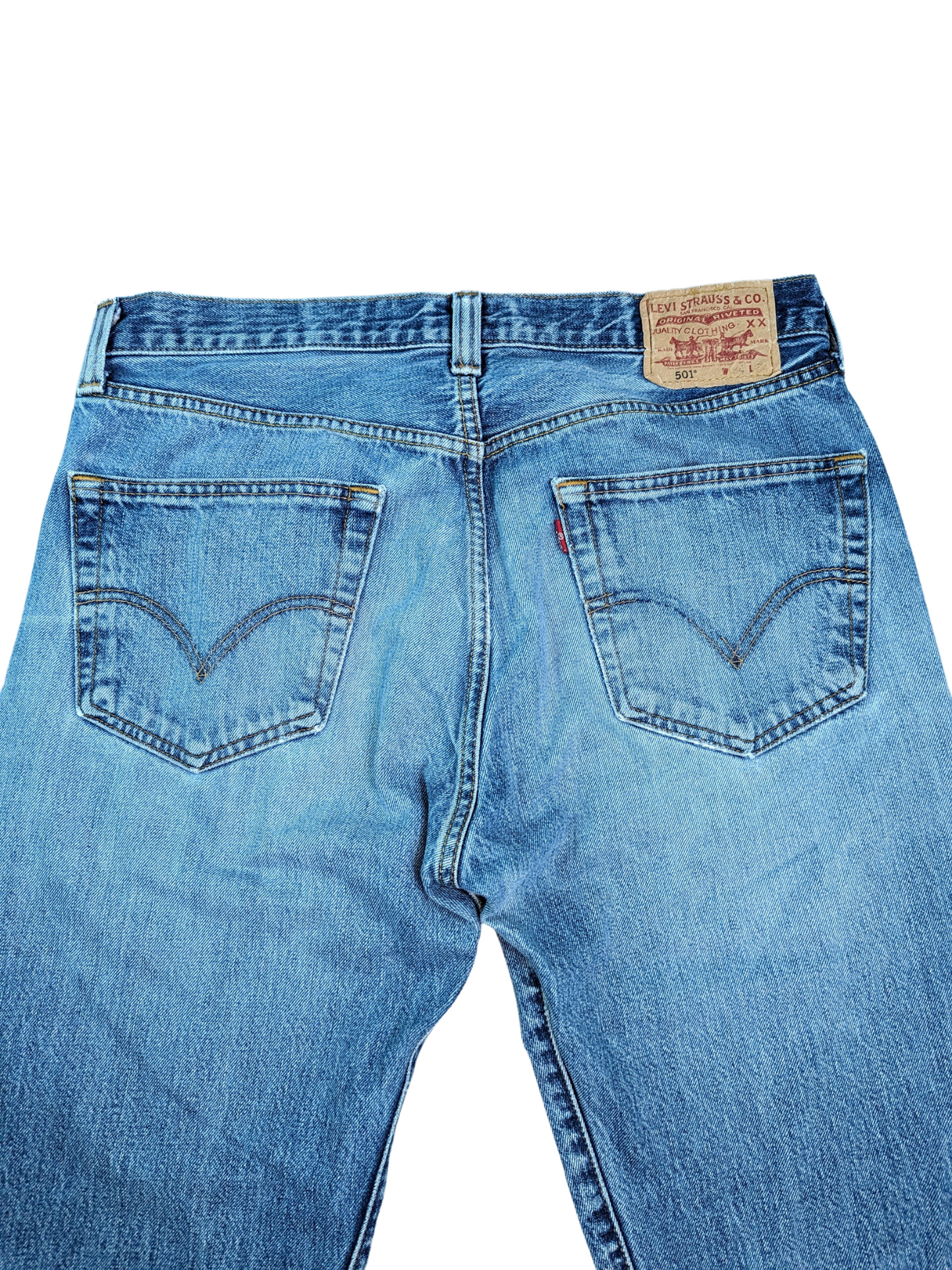 Vintage Levi's 501 Jeans - Back VIew