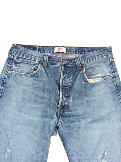 Vintage Levi's 501 Jeans - Front View 1