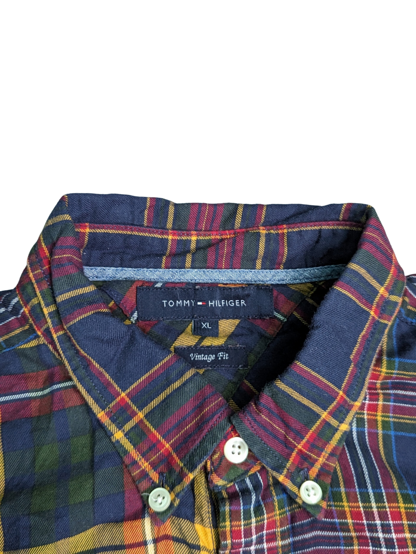 Vintage Tommy Hilfiger Shirt XLarge - collar and label