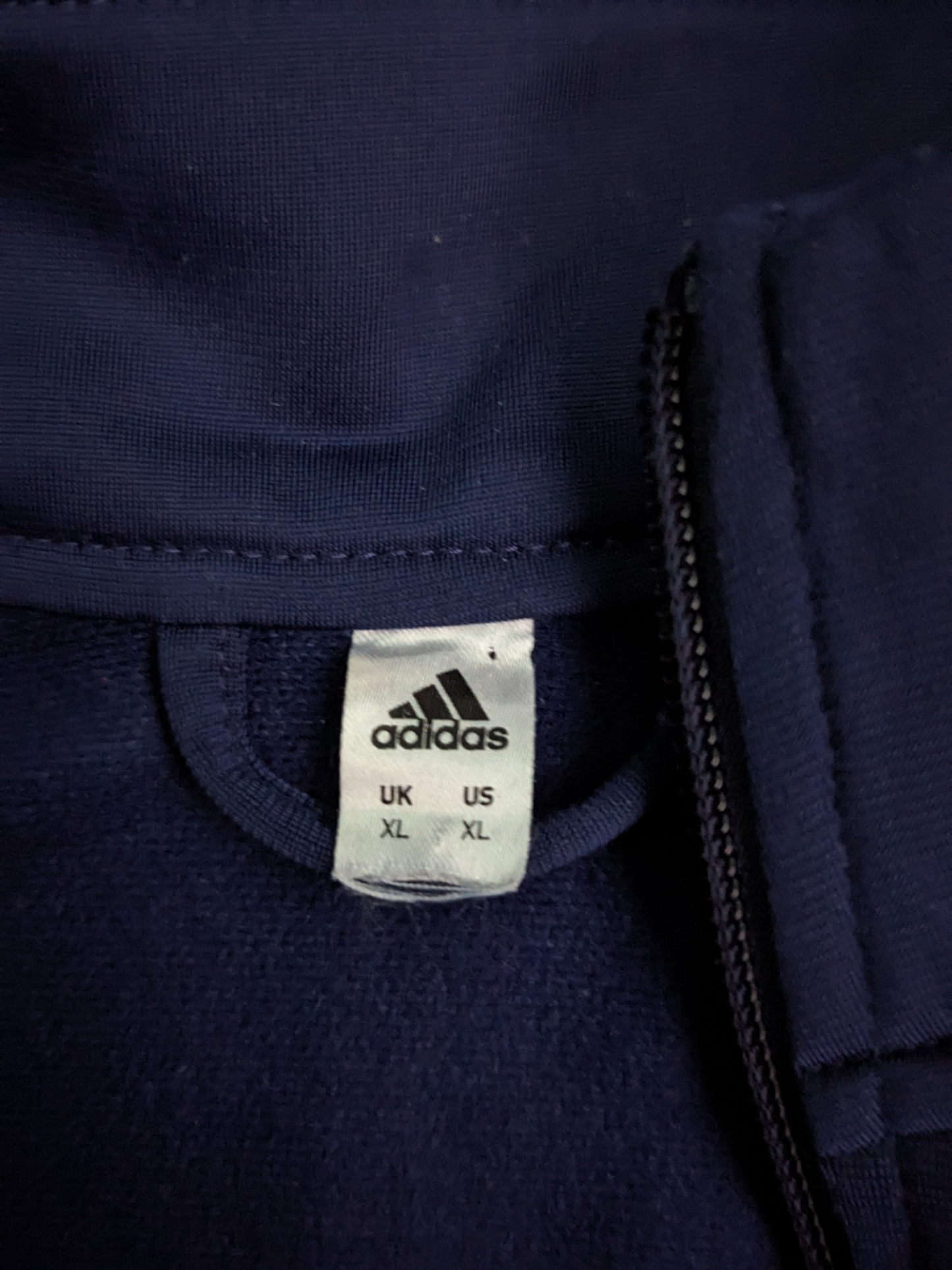 Vintage Classic Adidas Track Jacket XLarge - Label