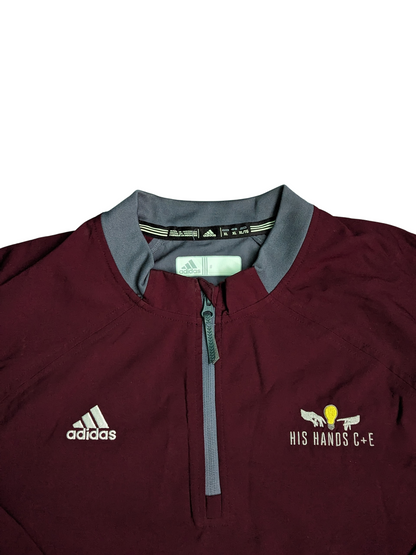 Vintage Adidas Track Jacket XLarge - Quarter Zip