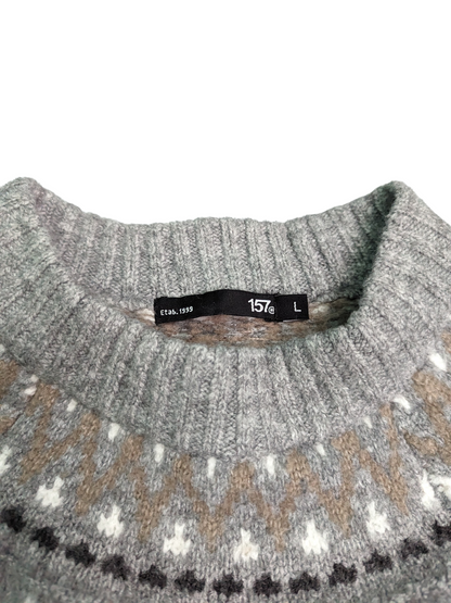 Vintage Icelandic Nordic Wool Sweater Large - Label