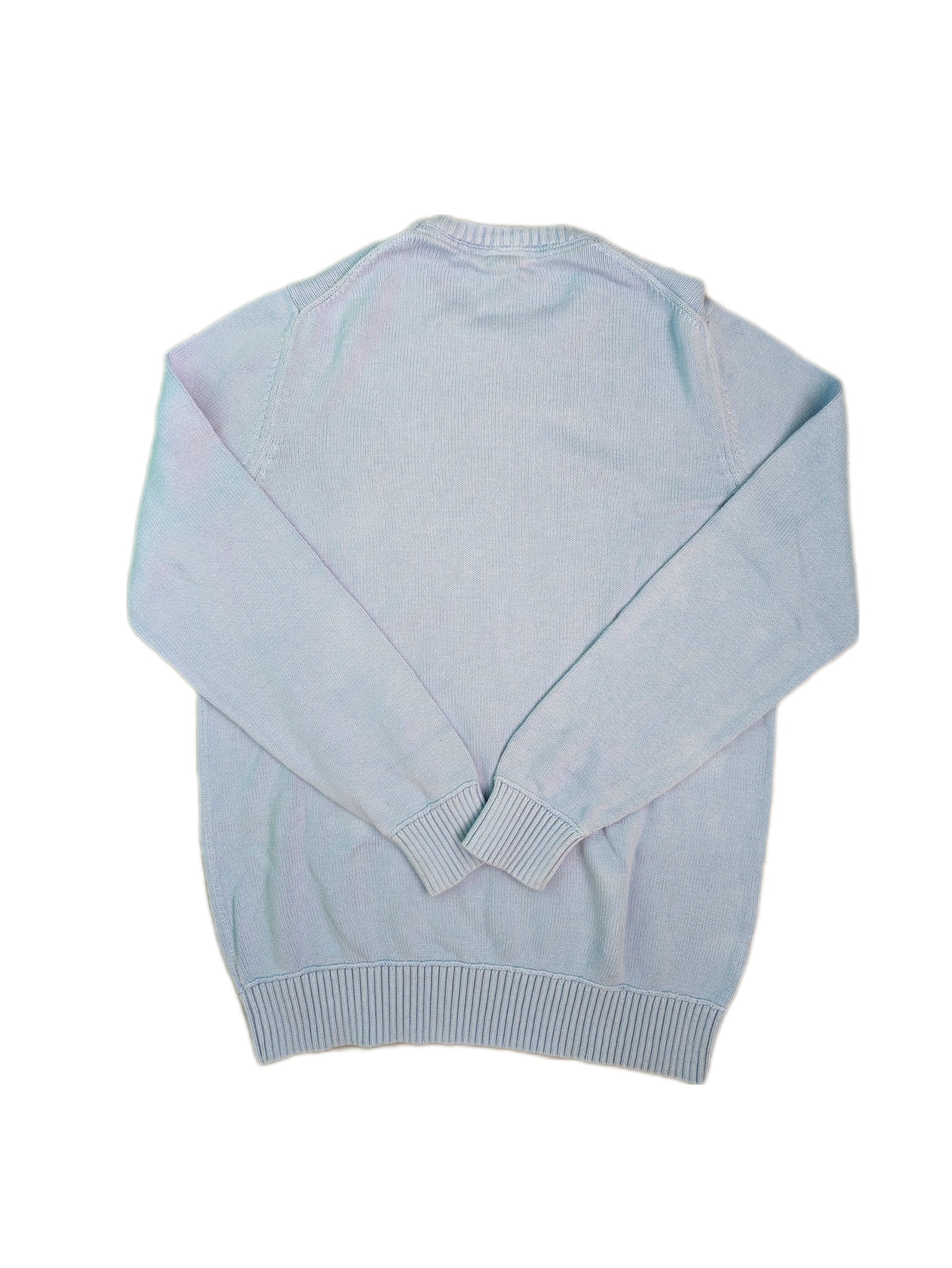 Vintage Pastel Blue S.Oliver Crewneck Sweater - Back View